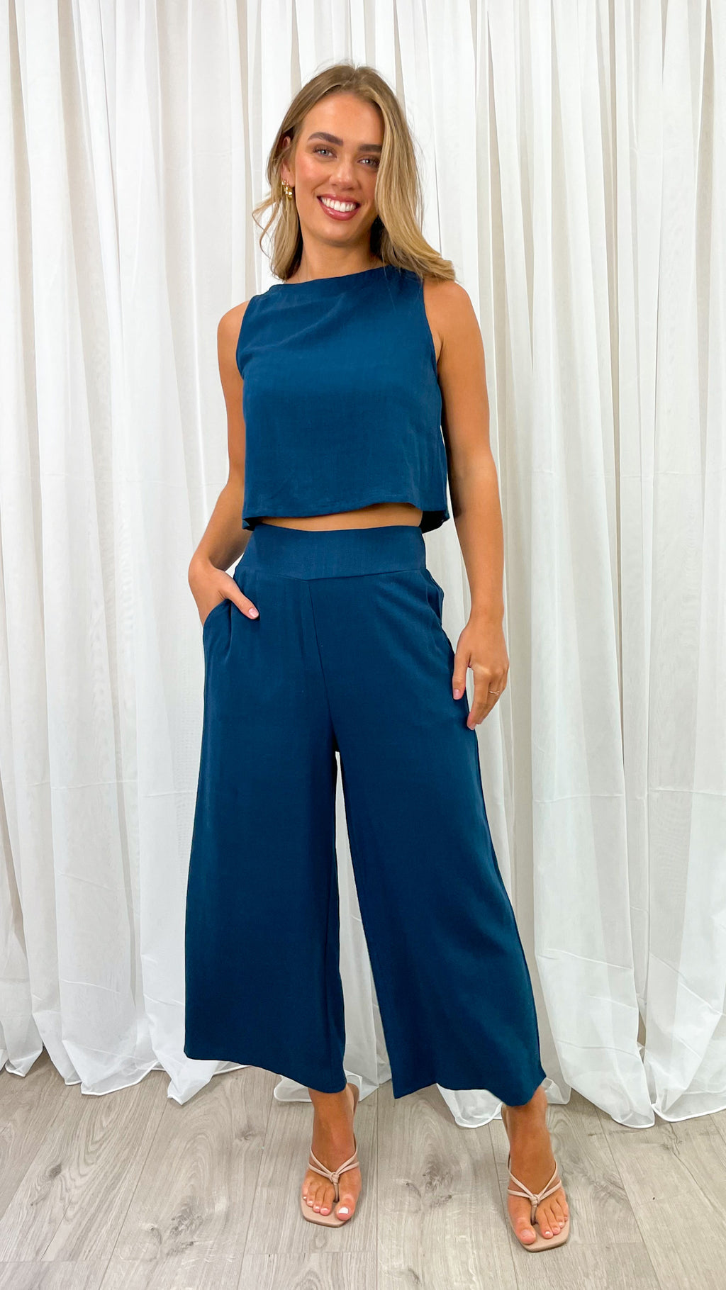 MEMPHIS TOP - NAVY