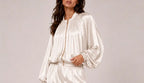 MILAN BOMBER JACKET - IVORY