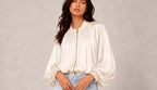 MILAN BOMBER JACKET - IVORY