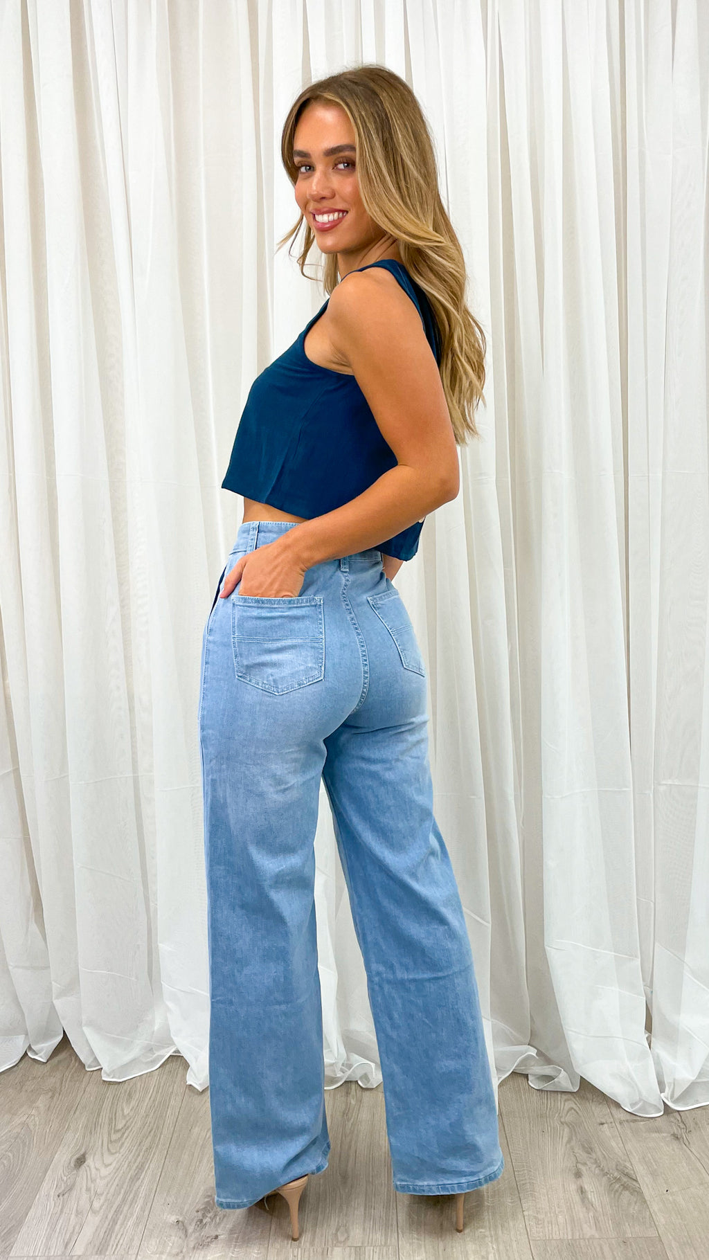 MEMPHIS TOP - NAVY