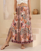 REBEL ROSE SKIRT - MULTI