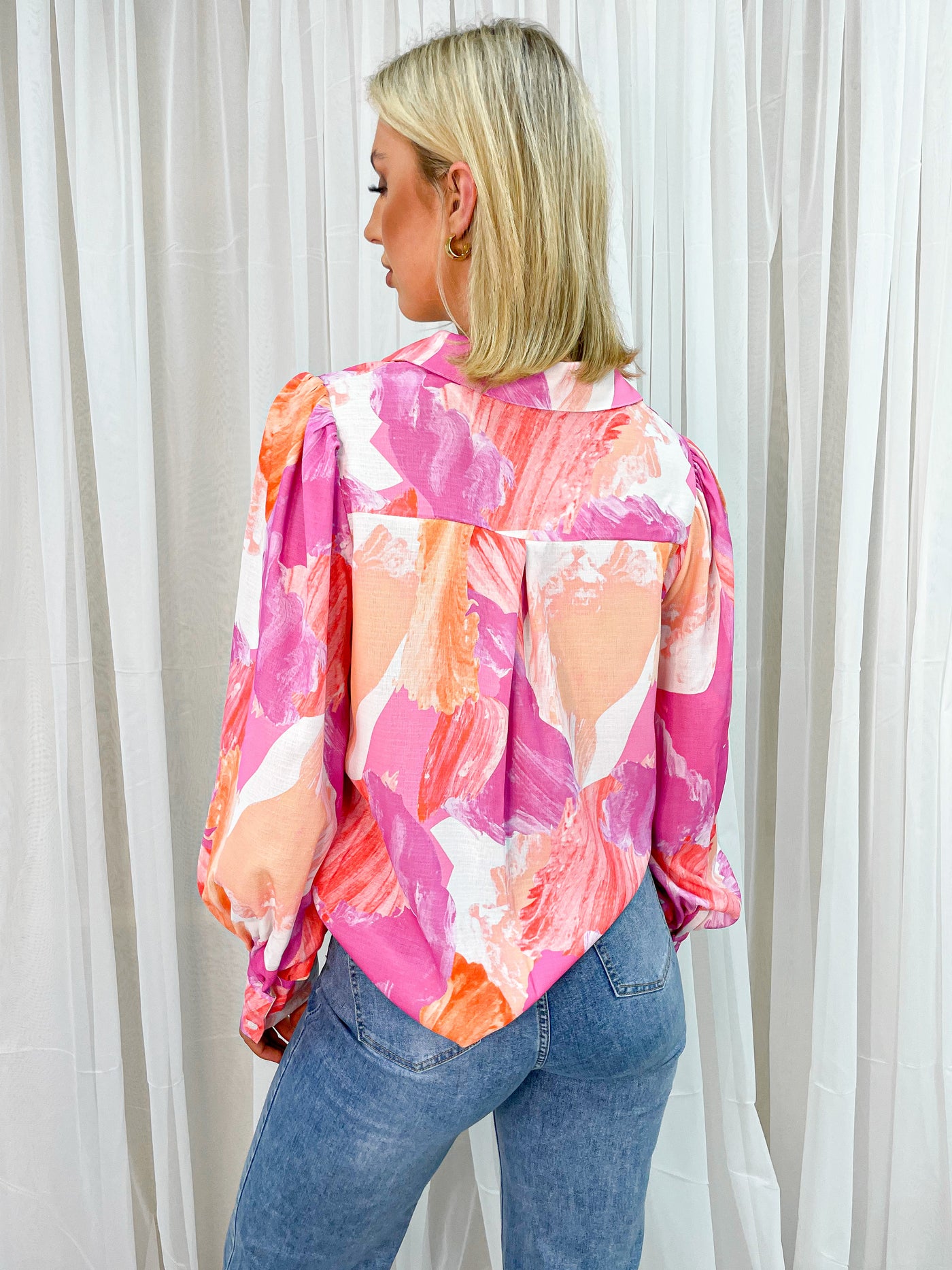 MIRABELLE BLOUSE - PINK