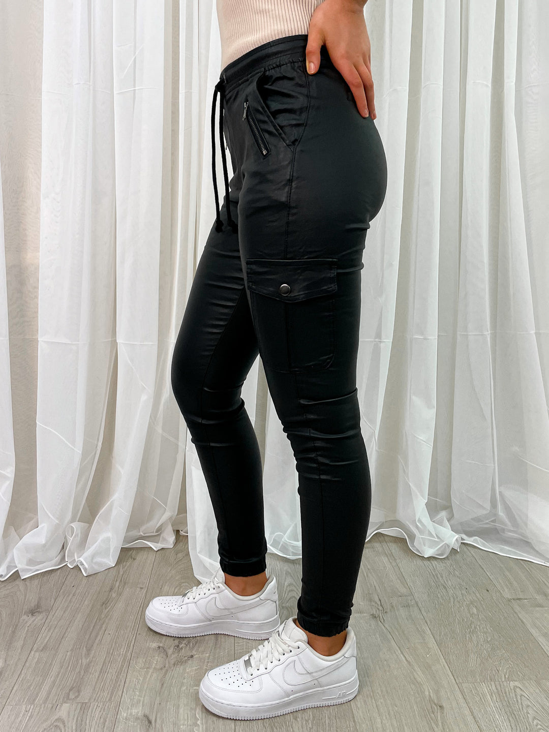 BILLY JOGGERS - WET LOOK