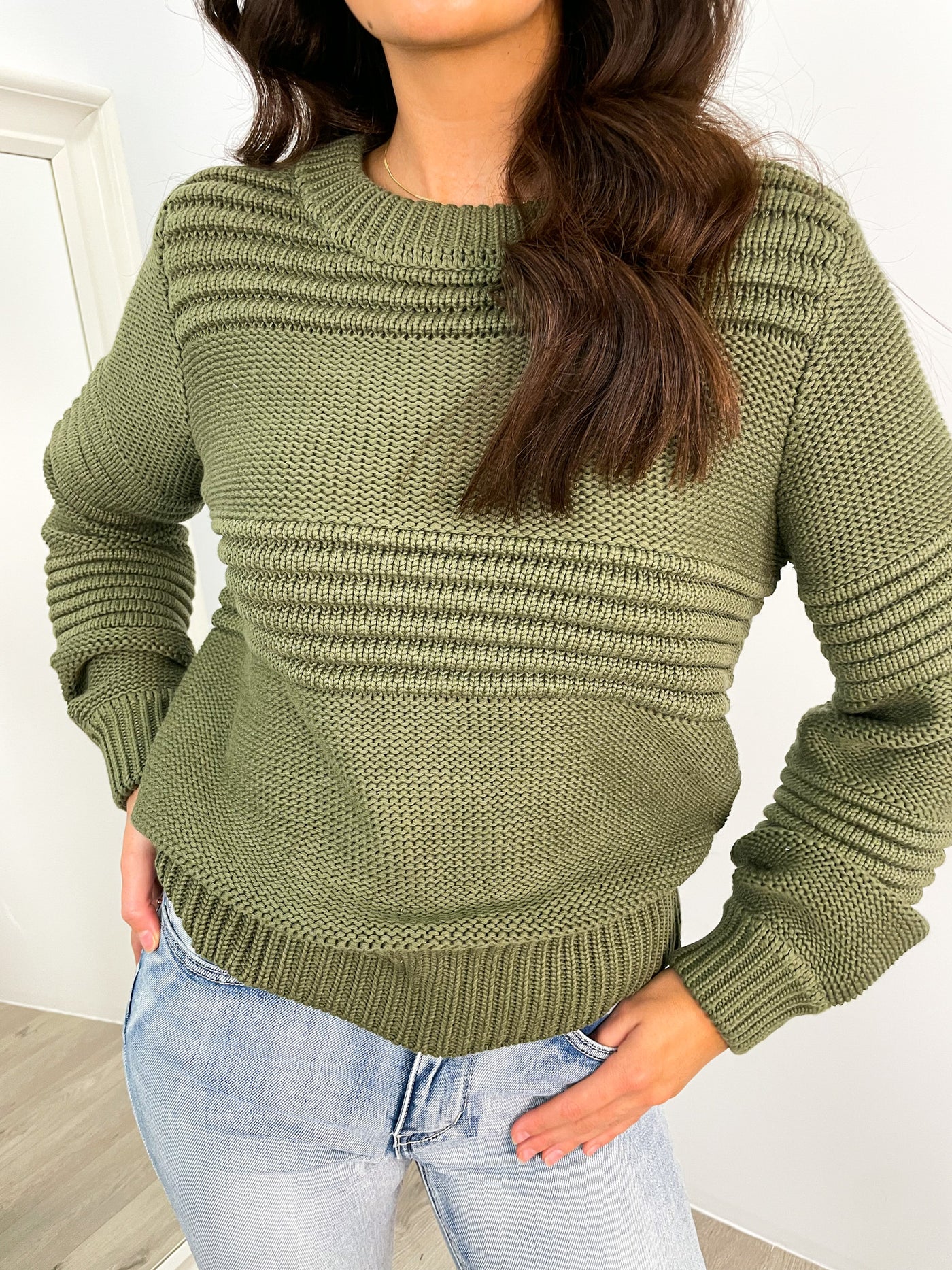 HARVEY KNIT - KHAKI