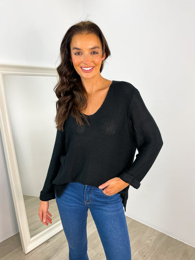 TIANA KNIT - BLACK