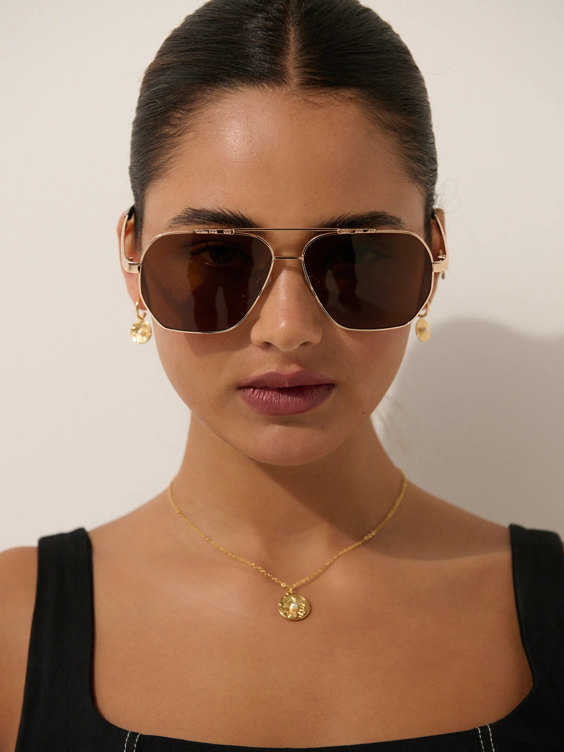 BRIE PEARL 18K GOLD NECKLACE - GOLD
