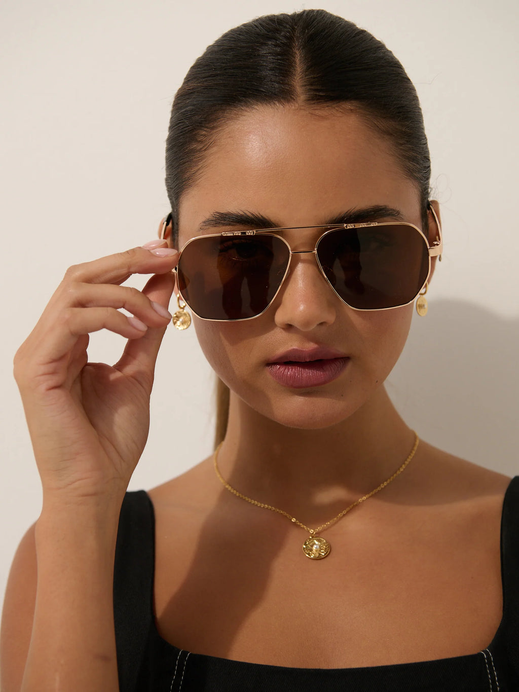 BRIE PEARL 18K GOLD NECKLACE - GOLD
