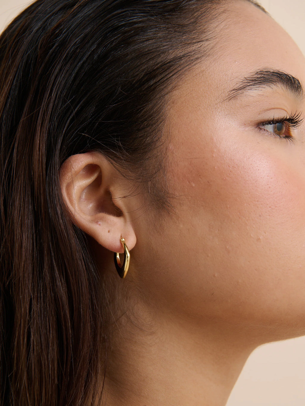 ERICA 18K GOLD PLATED EARRINGS - GOLD