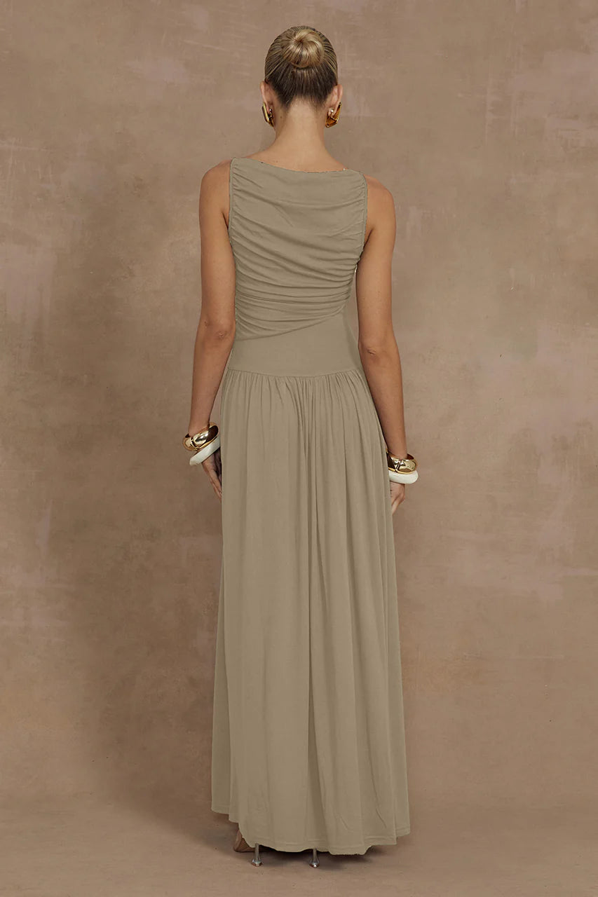 NALLA MAXI DRESS - SAND