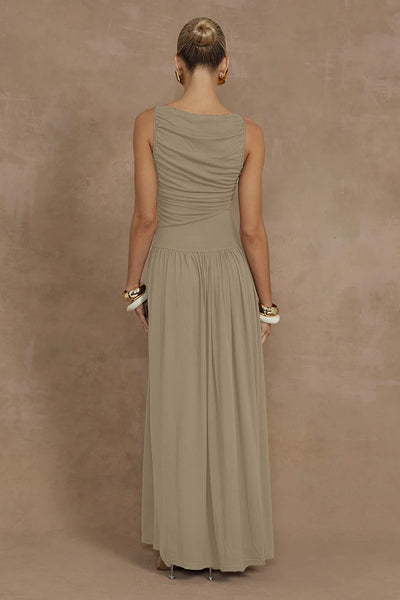 NALLA MAXI DRESS - SAND