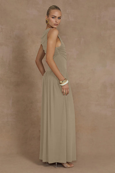 NALLA MAXI DRESS - SAND