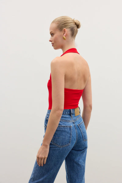 'BAYSE' KARLITA BODYSUIT - RED