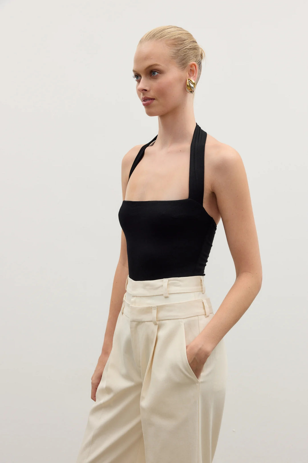 'BAYSE' KARLITA BODYSUIT - BLACK