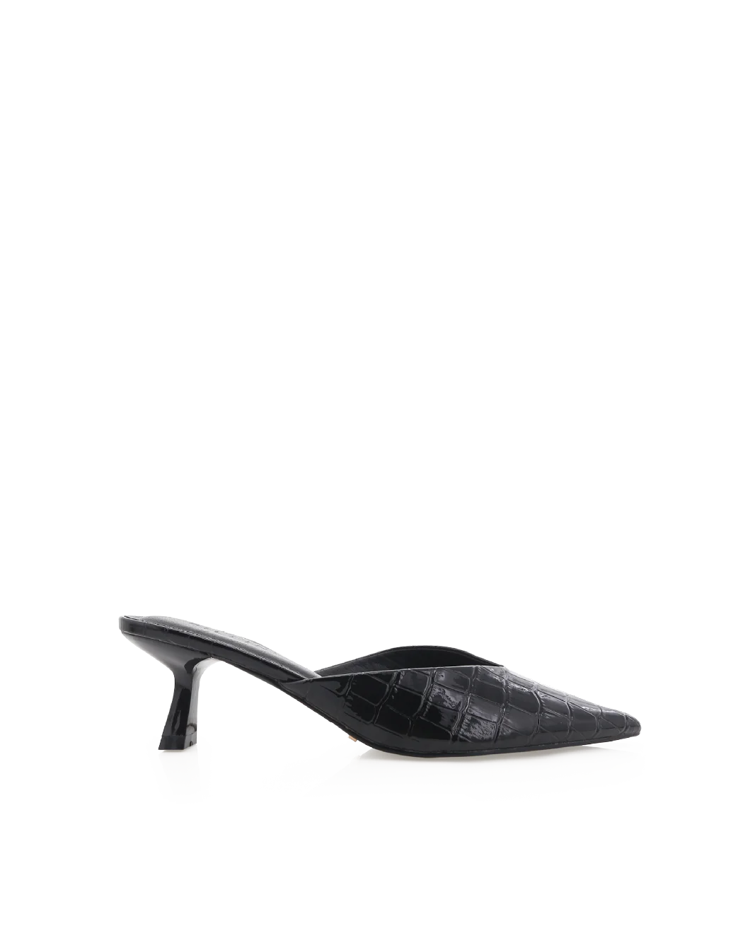 'BILLINI' ADELE PATENT CROC - BLACK