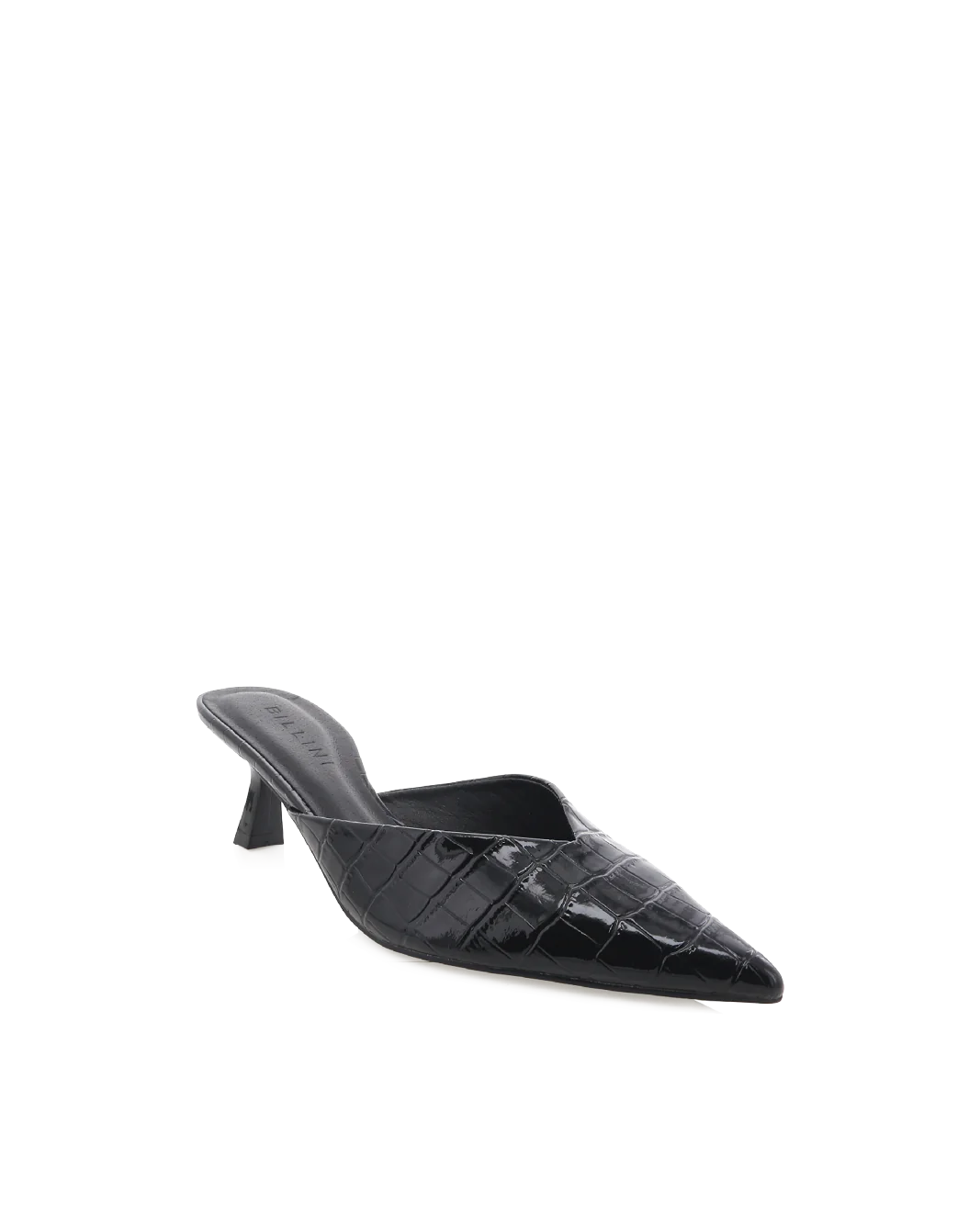 'BILLINI' ADELE PATENT CROC - BLACK
