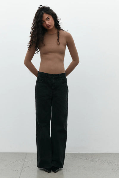 'BAYSE' ELISE BODYSUIT - MACCHIATO