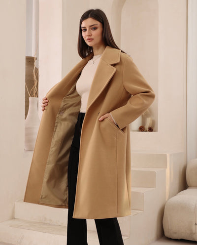 ARABELLA COAT - CAMEL