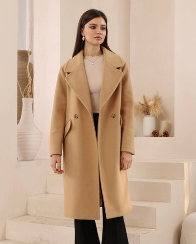 ARABELLA COAT - CAMEL