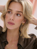 PATRICK STATEMENT EARRINGS - GOLD