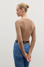 'BAYSE' LARA BODYSUIT - MACCHIATO