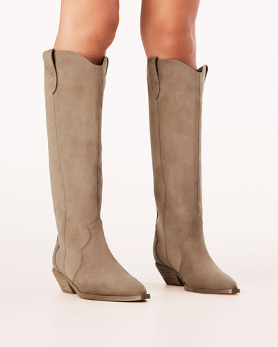 'BILLINI' HELIX BOOT- FAWN SUEDE