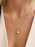 MINI DROPLET GOLD PLATED NECKLACE - GOLD