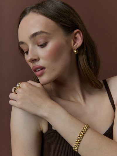PRAHAN LINK BRACELET - GOLD