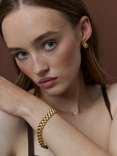 PRAHAN LINK BRACELET - GOLD