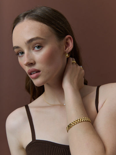 PRAHAN LINK BRACELET - GOLD