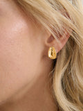 MIRAGE 18K GOLD PLATED EARRINGS - GOLD