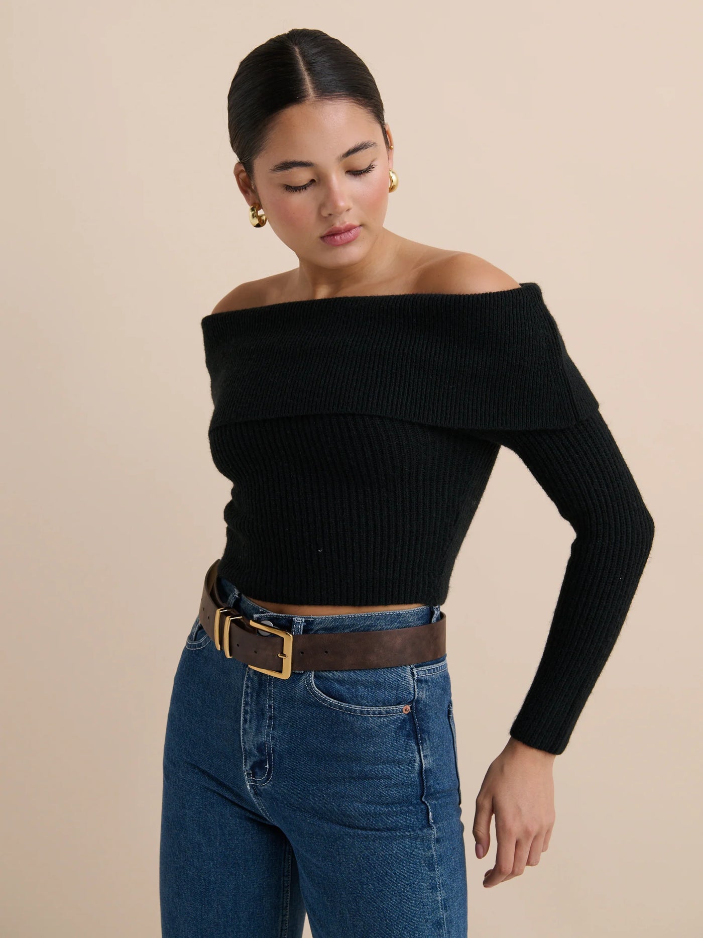 WESTERN VINTAGE BELT - CHOCOLATE