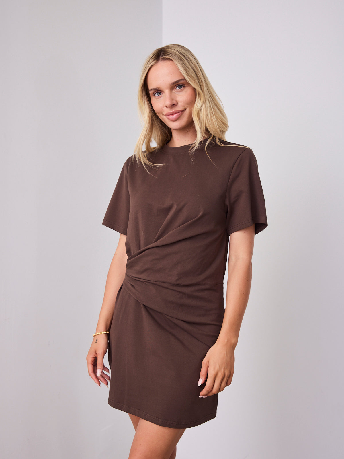 LENNY DRESS - CHOCOLATE