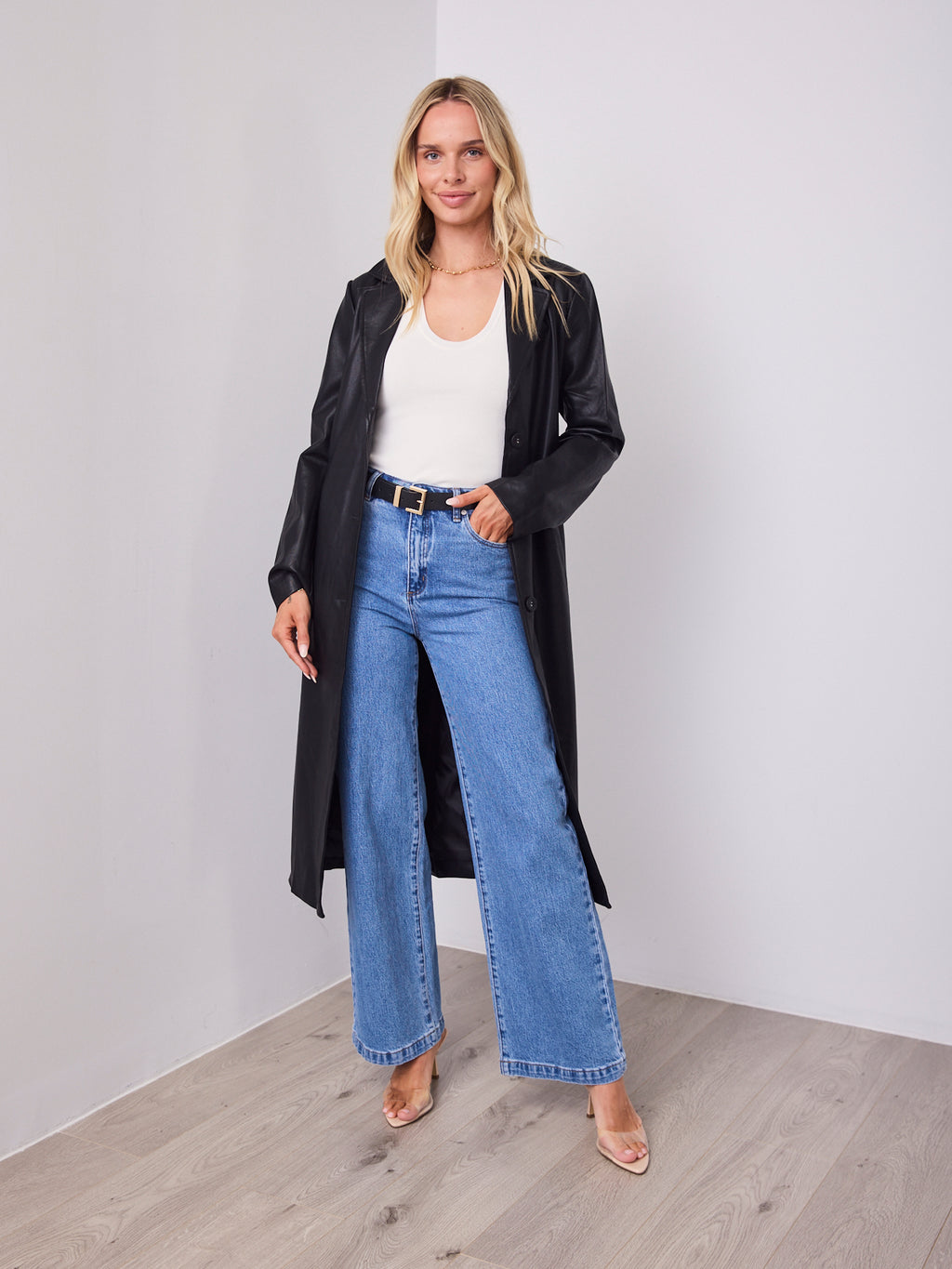 JULIAN PU TRENCH - BLACK