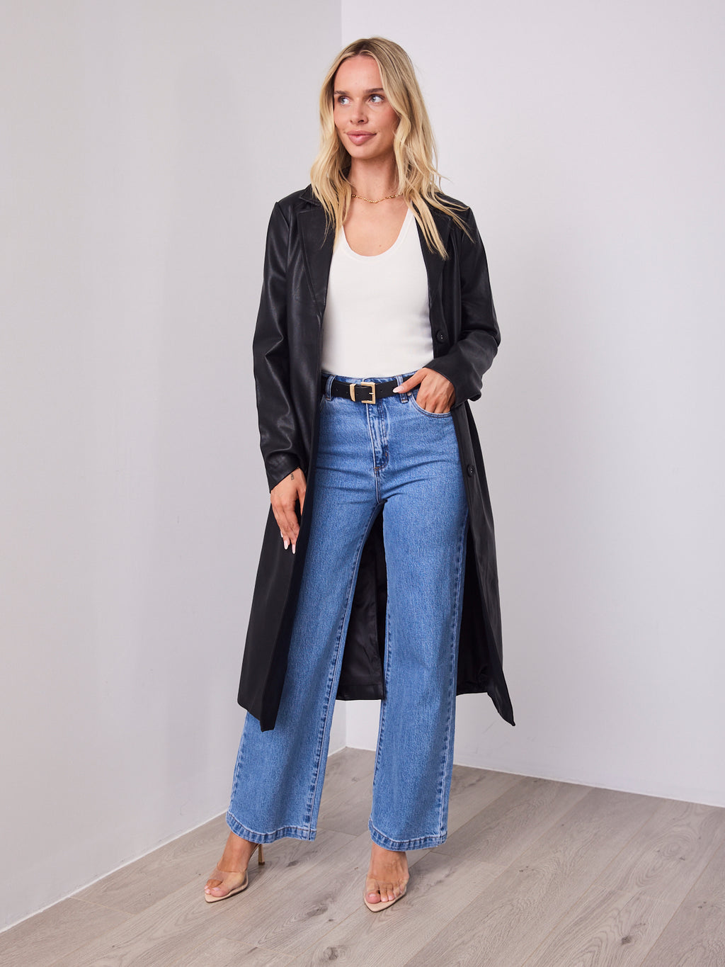 JULIAN PU TRENCH - BLACK