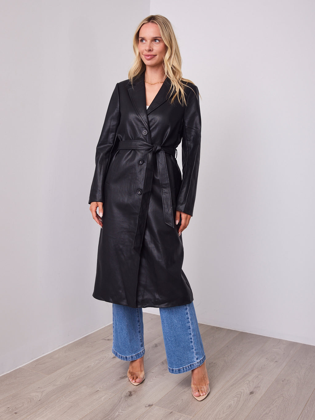 JULIAN PU TRENCH - BLACK