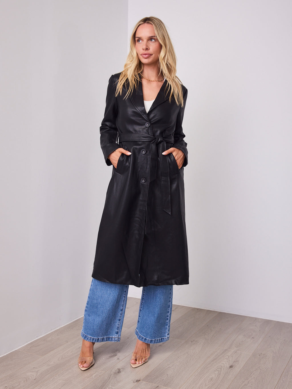 JULIAN PU TRENCH - BLACK