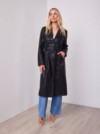 JULIAN PU TRENCH - BLACK