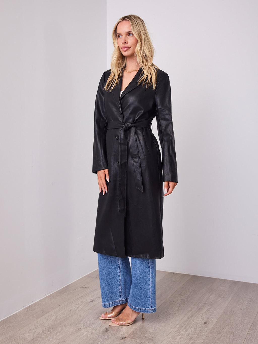 JULIAN PU TRENCH - BLACK