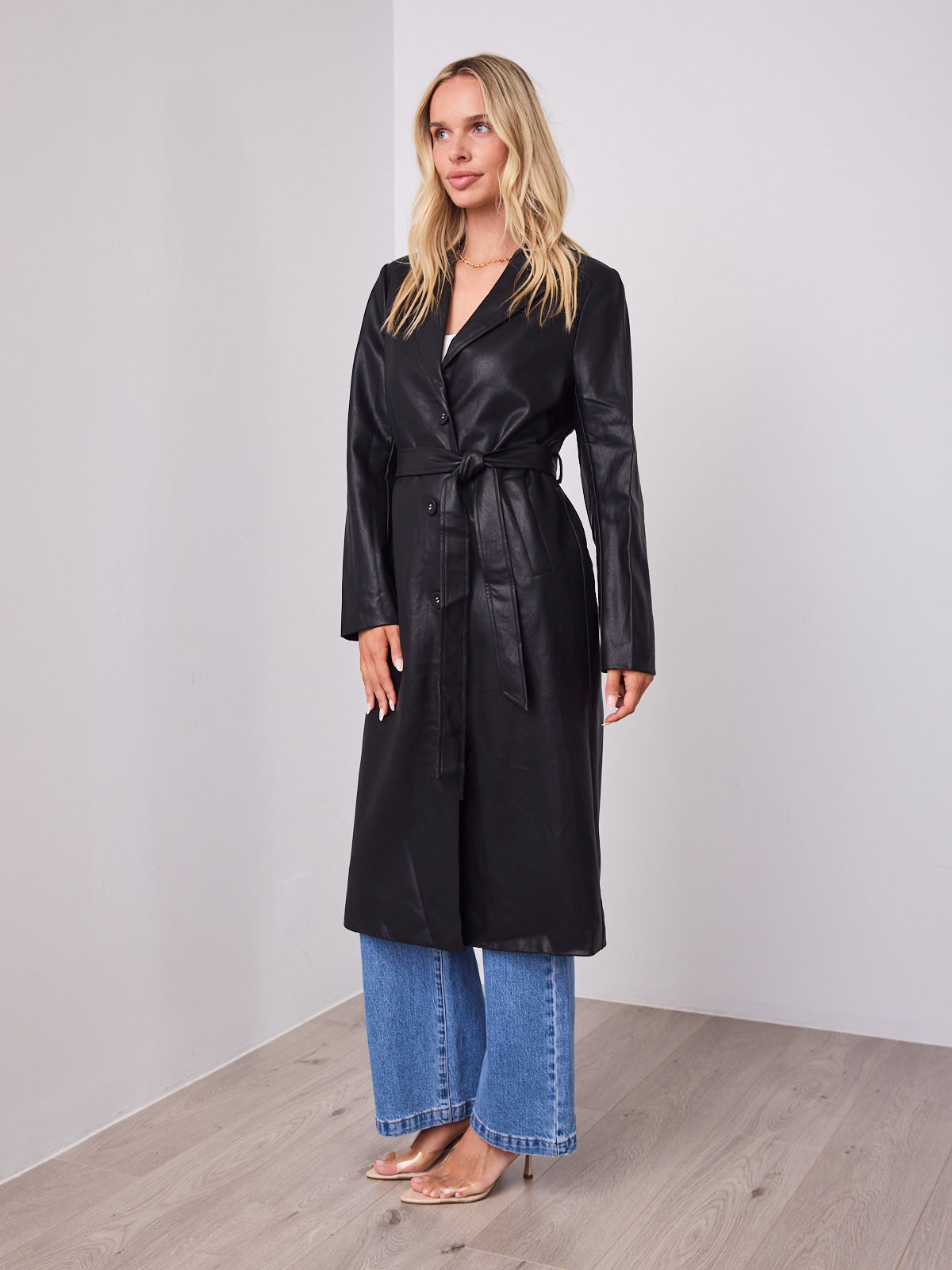 JULIAN PU TRENCH - BLACK