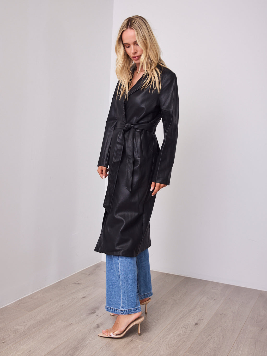 JULIAN PU TRENCH - BLACK