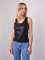 RHODE PU TANK - BLACK
