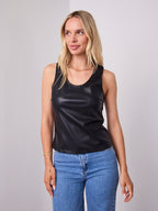 RHODE PU TANK - BLACK