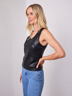 RHODE PU TANK - BLACK