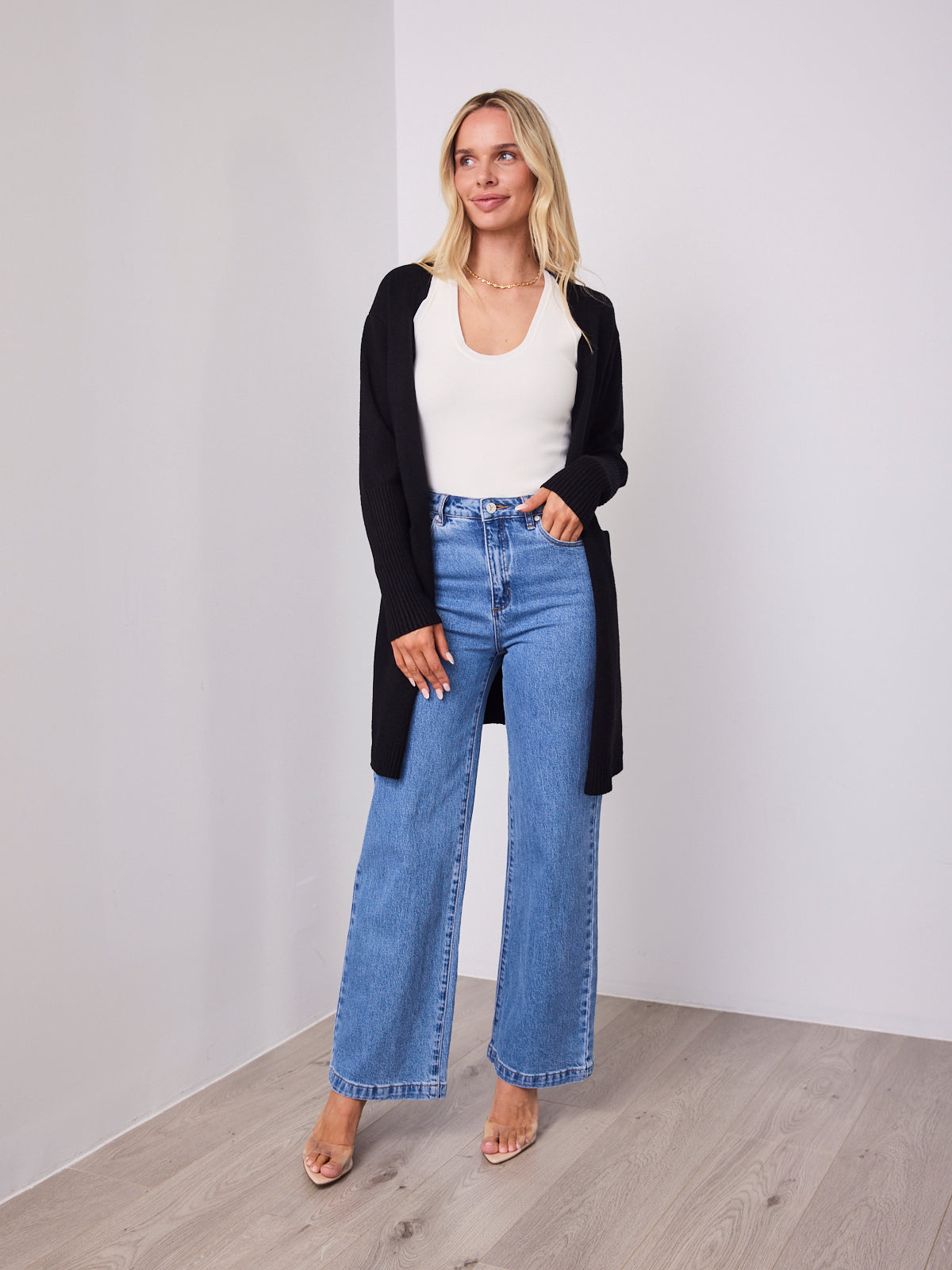 MAXWELL CARDI - BLACK