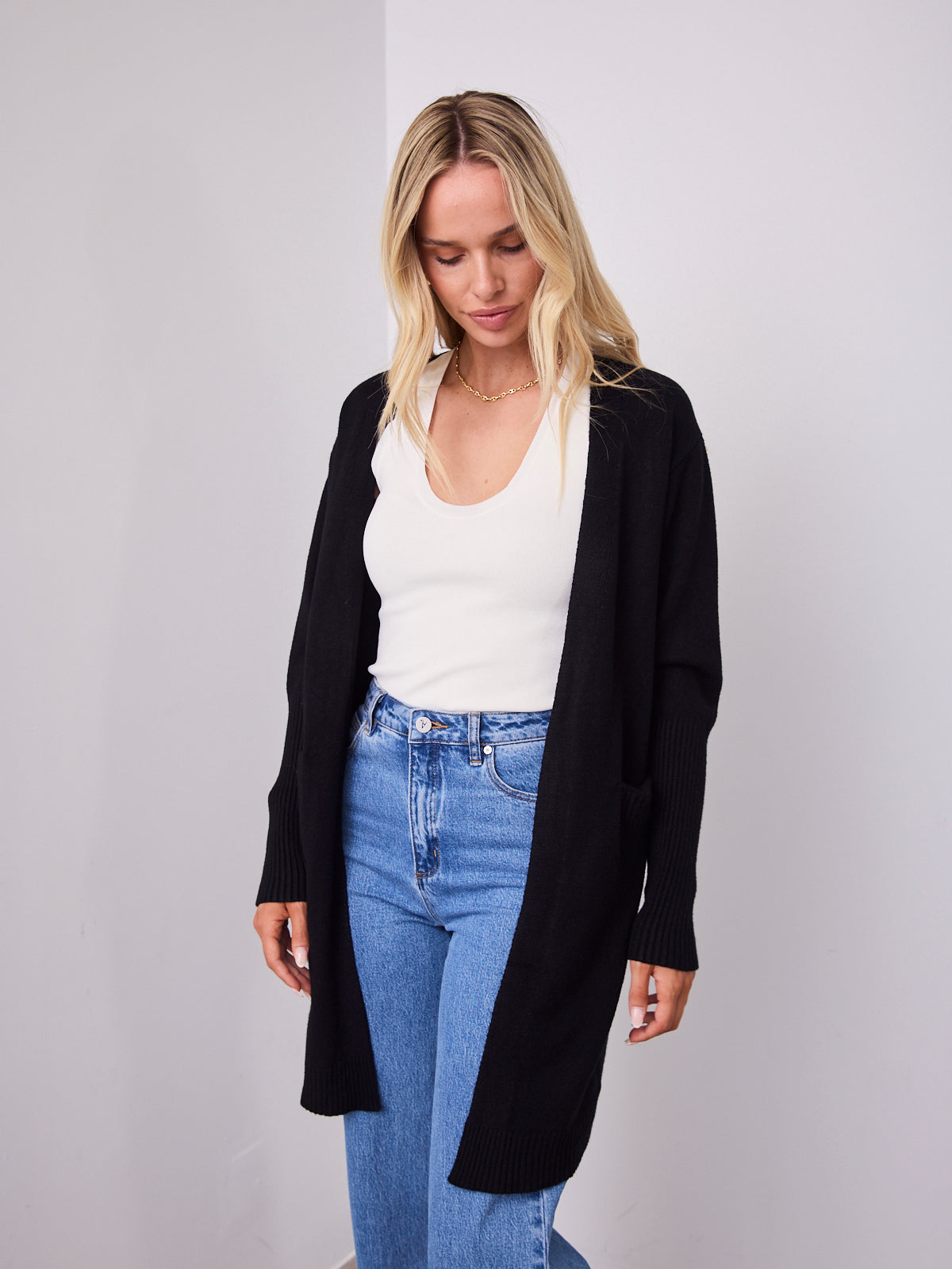 MAXWELL CARDI - BLACK