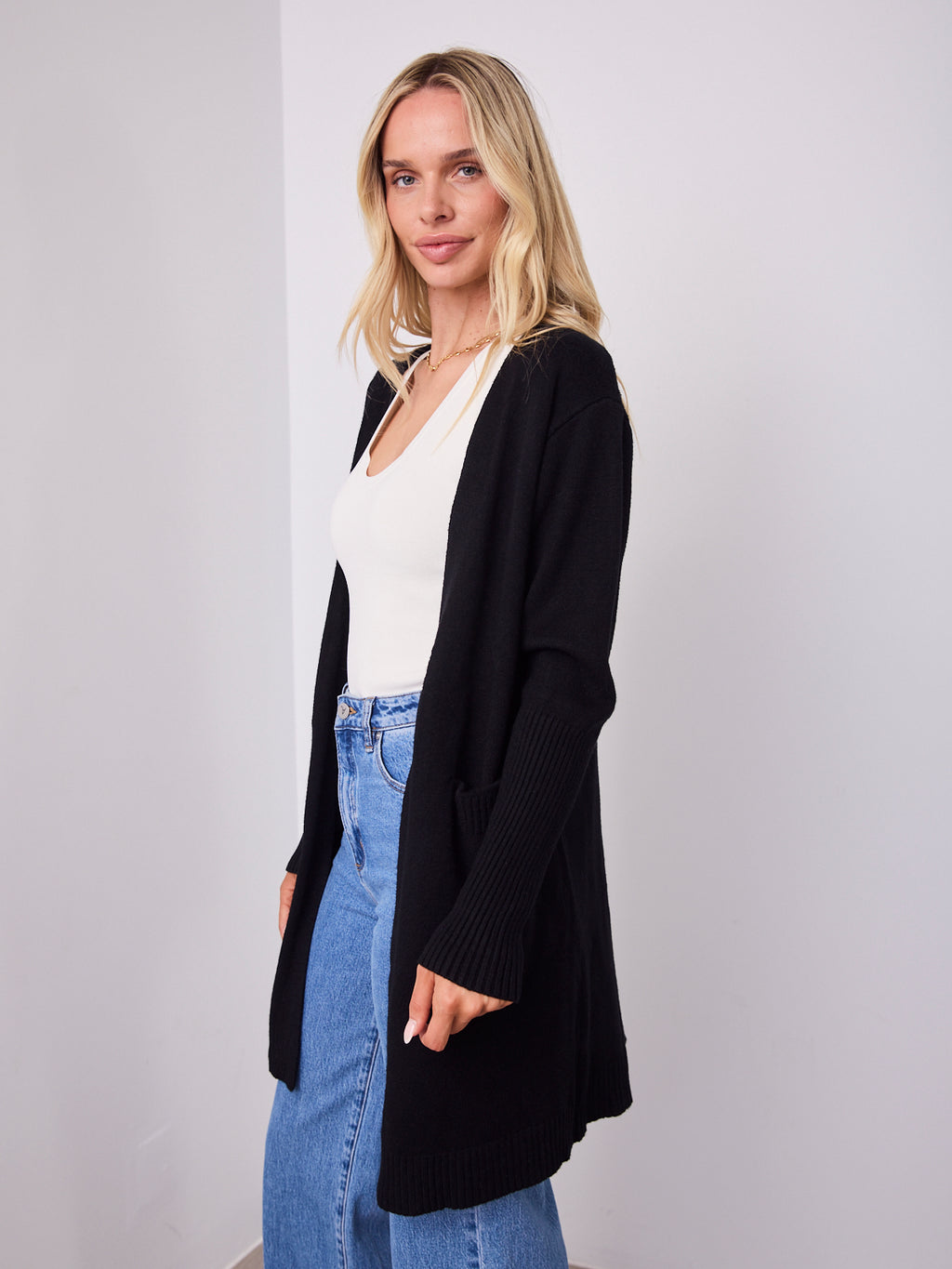 MAXWELL CARDI - BLACK