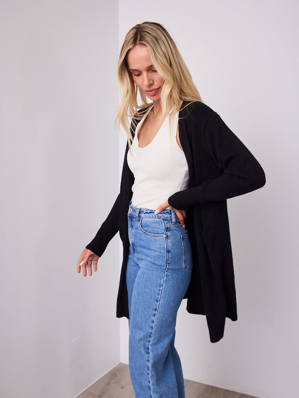 MAXWELL CARDI - BLACK