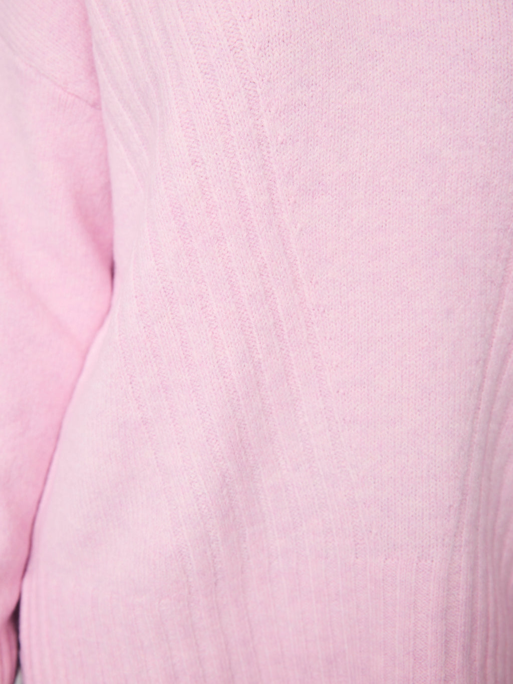 ALESSIA SLOUCH WOOL BLEND KNIT - PINK