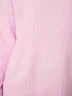 ALESSIA SLOUCH WOOL BLEND KNIT - PINK