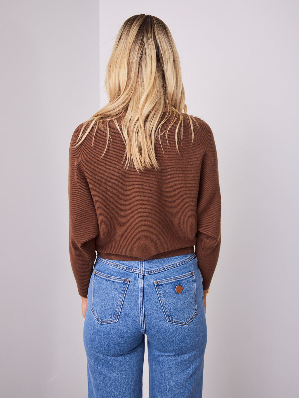 MONA KNIT - COFFEE